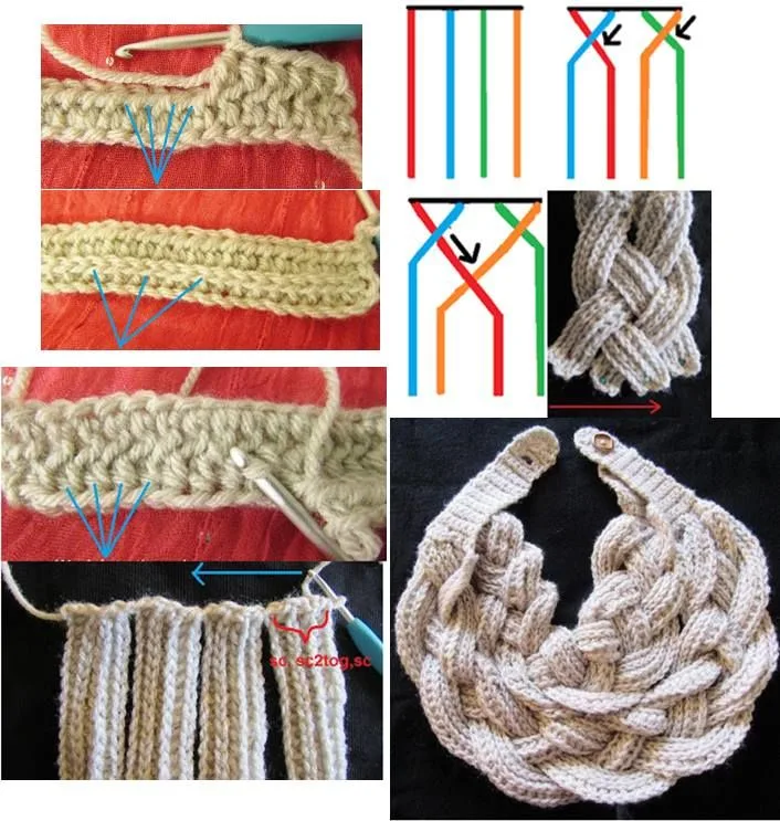 Crochet Cross Scarf Pattern: Cozy & Versatile Accessory — photo 2