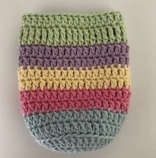 Cute Mini Crochet Bag Pattern in Different Colors — photo 3