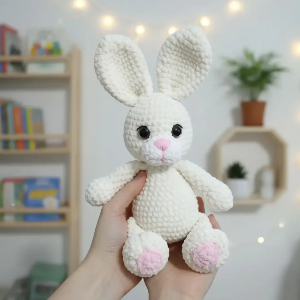 Chubby Amigurumi Rabbit Pattern: Make Your Own Plush Toy