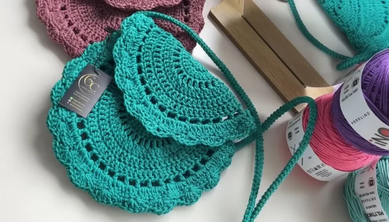 Crochet Mandala Bag With a Magnetic Closure — photo 2