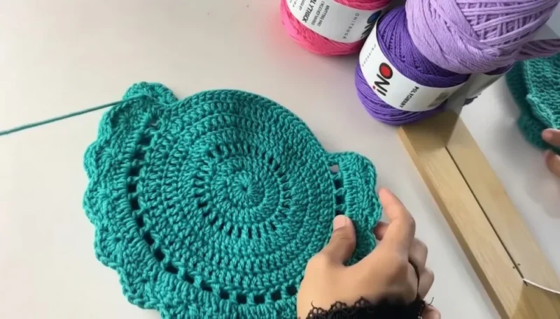 Crochet Mandala Bag With a Magnetic Closure — photo 3