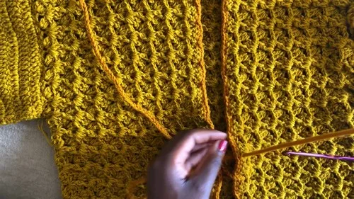 Modern Crochet Pullover: Climbing Shells Sweater Pattern — photo 2