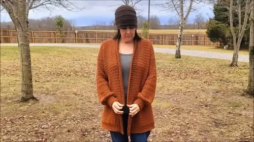 Oversized Boxy Crochet Cardigan: Easy Panel Pattern — photo 2