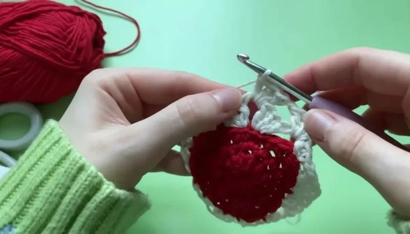 Strawberry Net Crochet Sweater With Streetwear Edge — photo 4